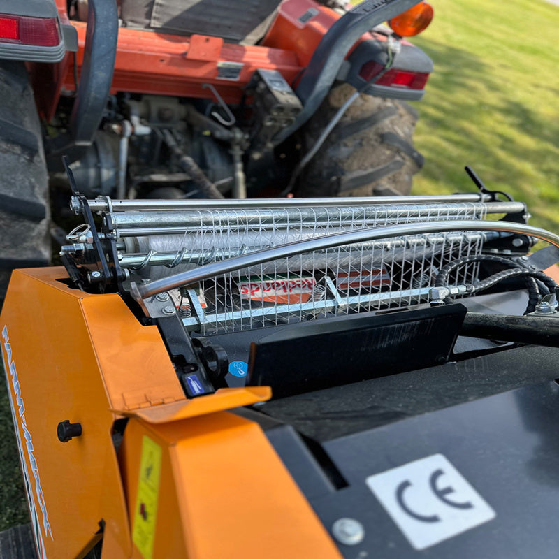FMRB Mini Round Baler Net Wrap View